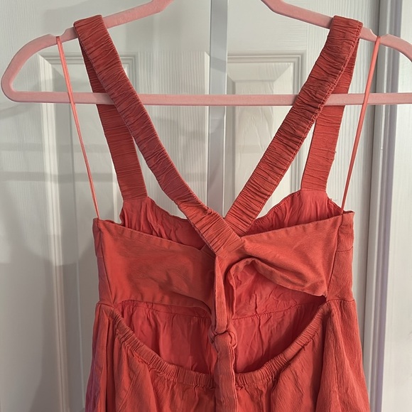 Louna Coral Tie Back Romper RTR - Picture 8 of 10